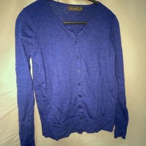 The Limited Royal Blue Women's Cardigan